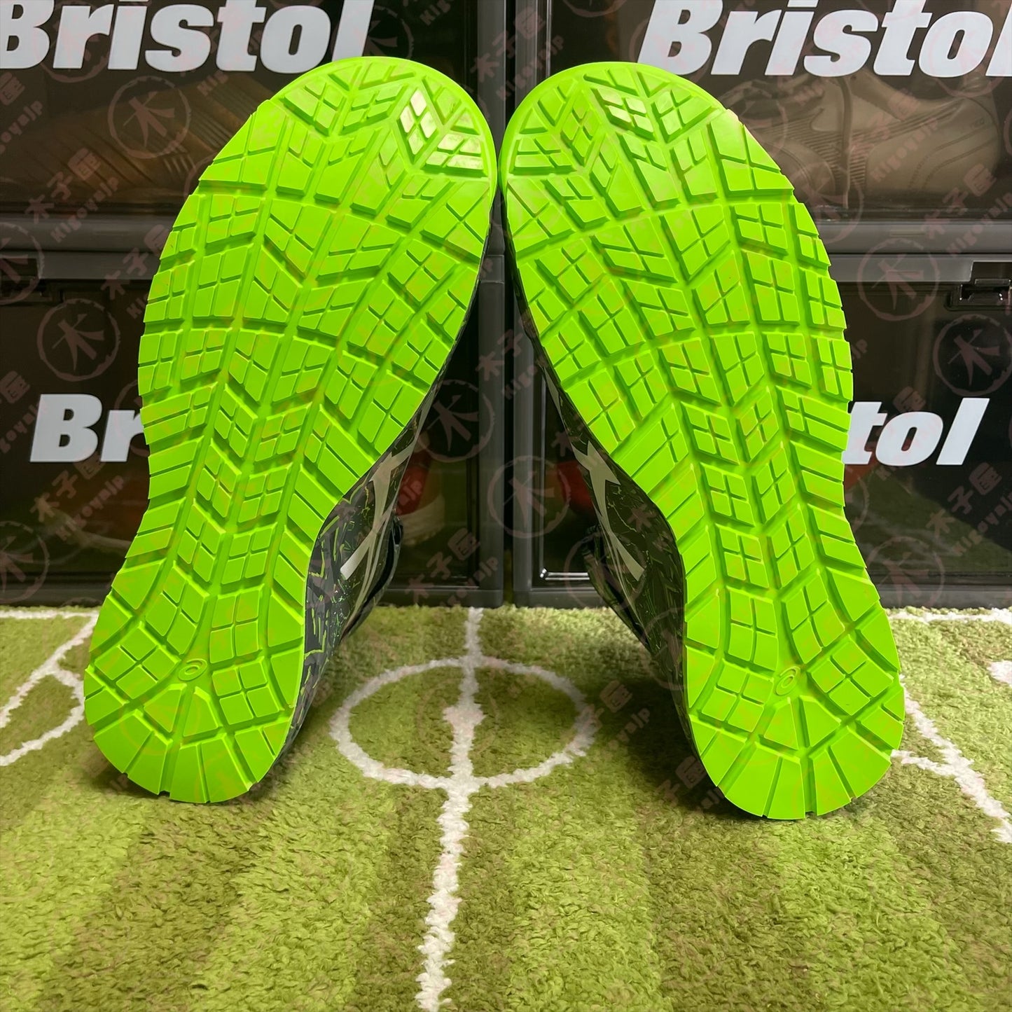 Asics WINJOB CP304 BOA MAGMA綠色高筒安全鞋 特別限定版