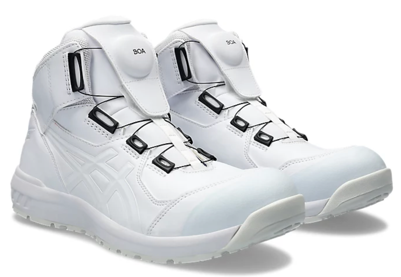 Amazon | [アシックス] ワークシューズ WINJOB CP304 BOA MAGMA マントルグリーン/ハバネロ 22.5 cm 3E |  asics(アシックス) | 安全靴・作業靴