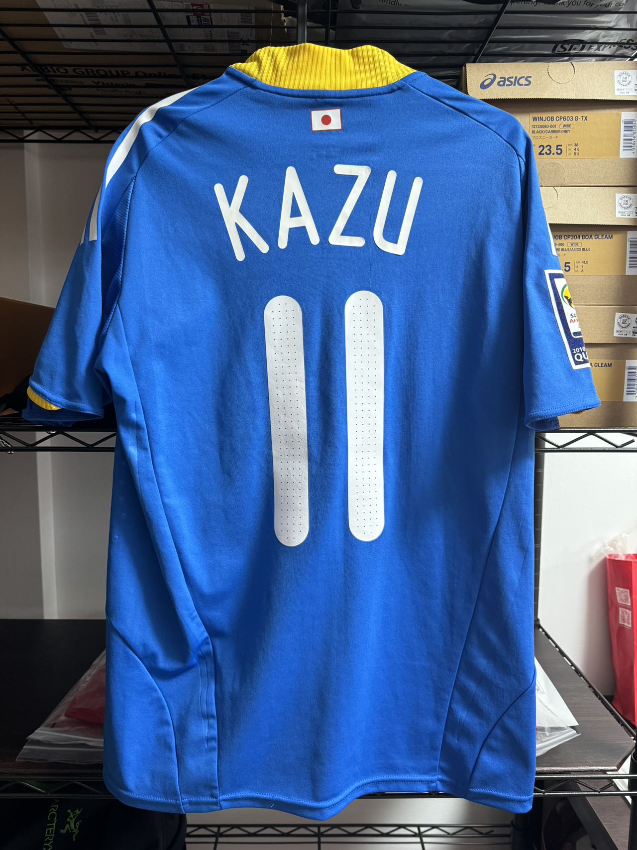 2008-2009 日本代表落場版波衫連字#11 Kazu (中古)