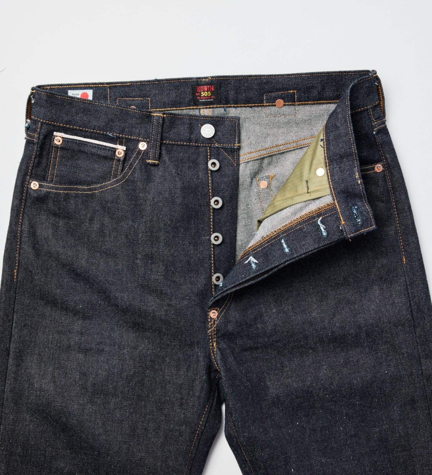 Edwin 505 Vintage Denim 30周年記念限定版 (未洗水)