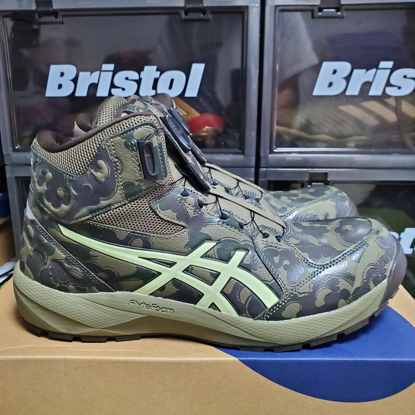 (限量版) Asics WINJOB CP314 BOA Nagare 高筒安全鞋