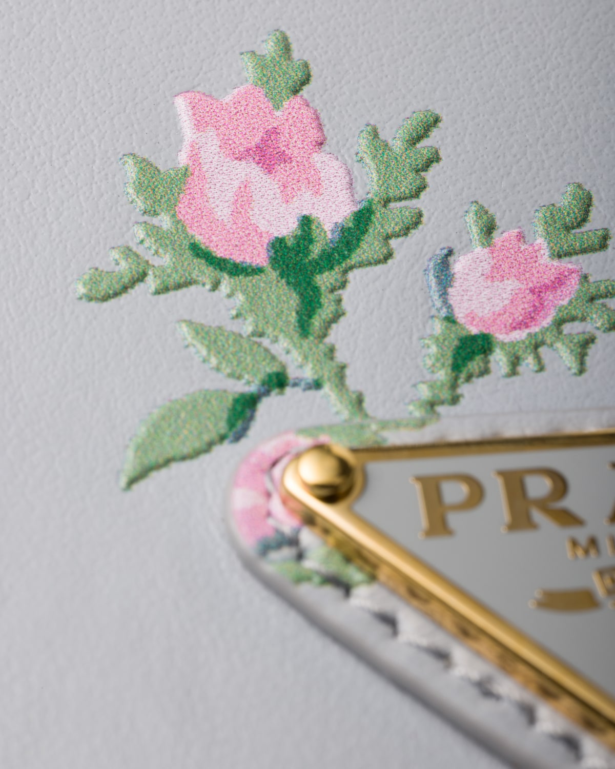 Prada 印花皮革iPhone 15 Pro套 (日本限定)