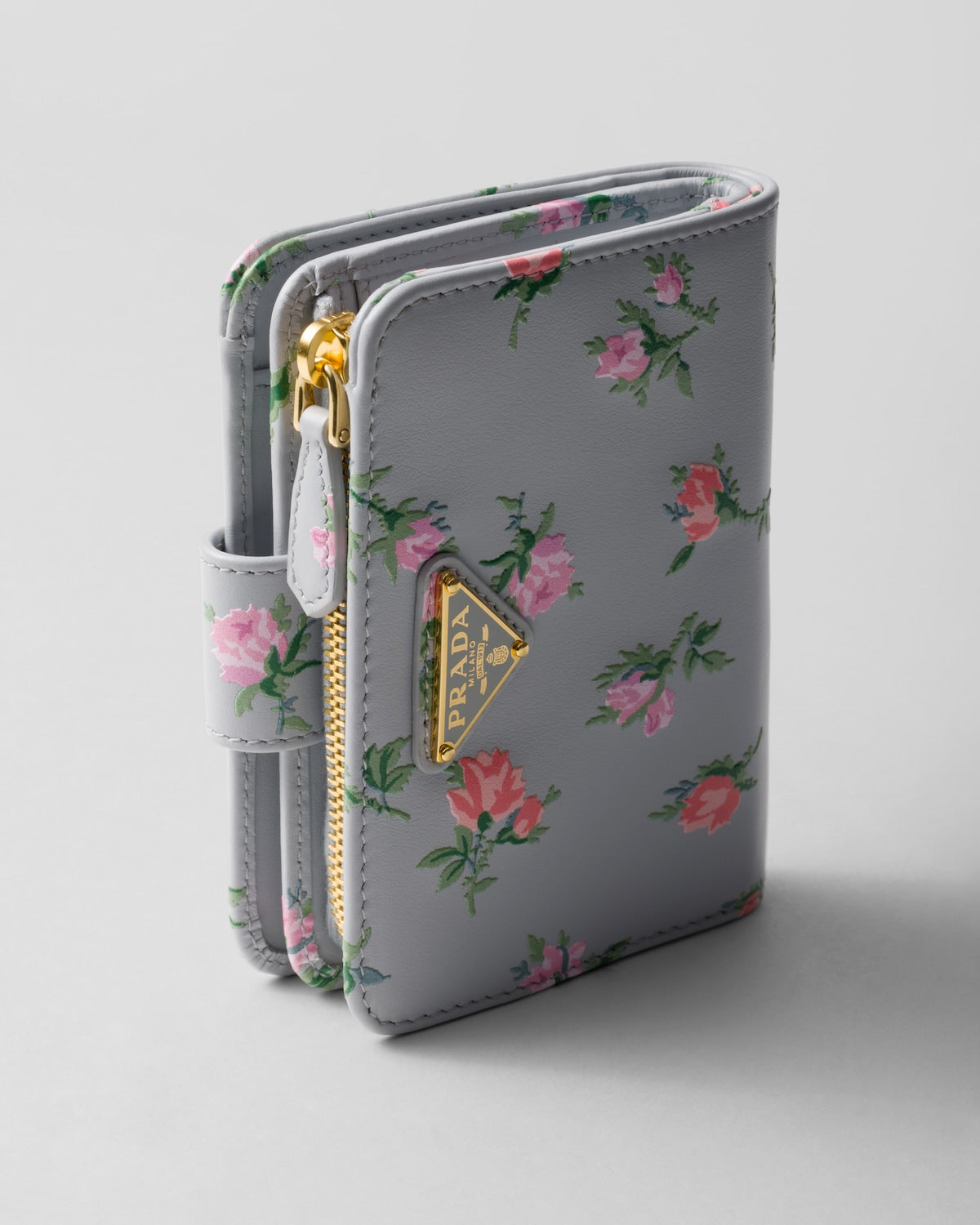Prada 印花皮革短銀包 (日本限定)