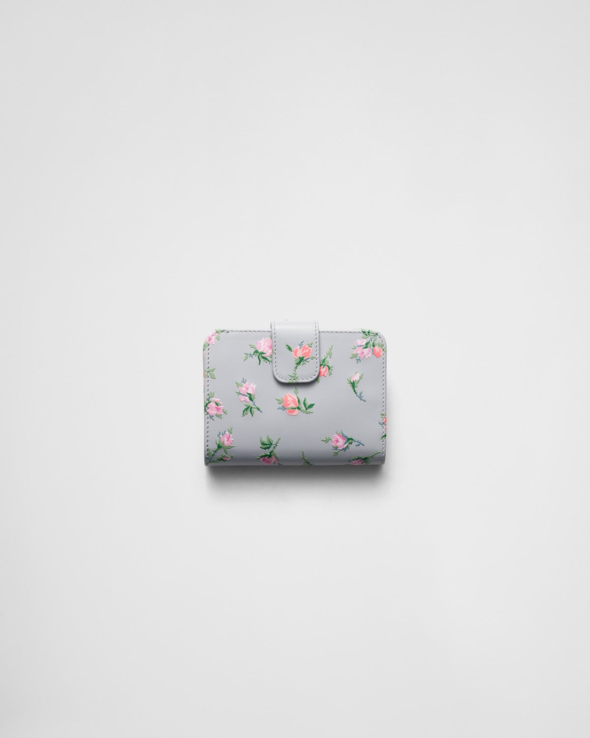 Prada 印花皮革短銀包 (日本限定)