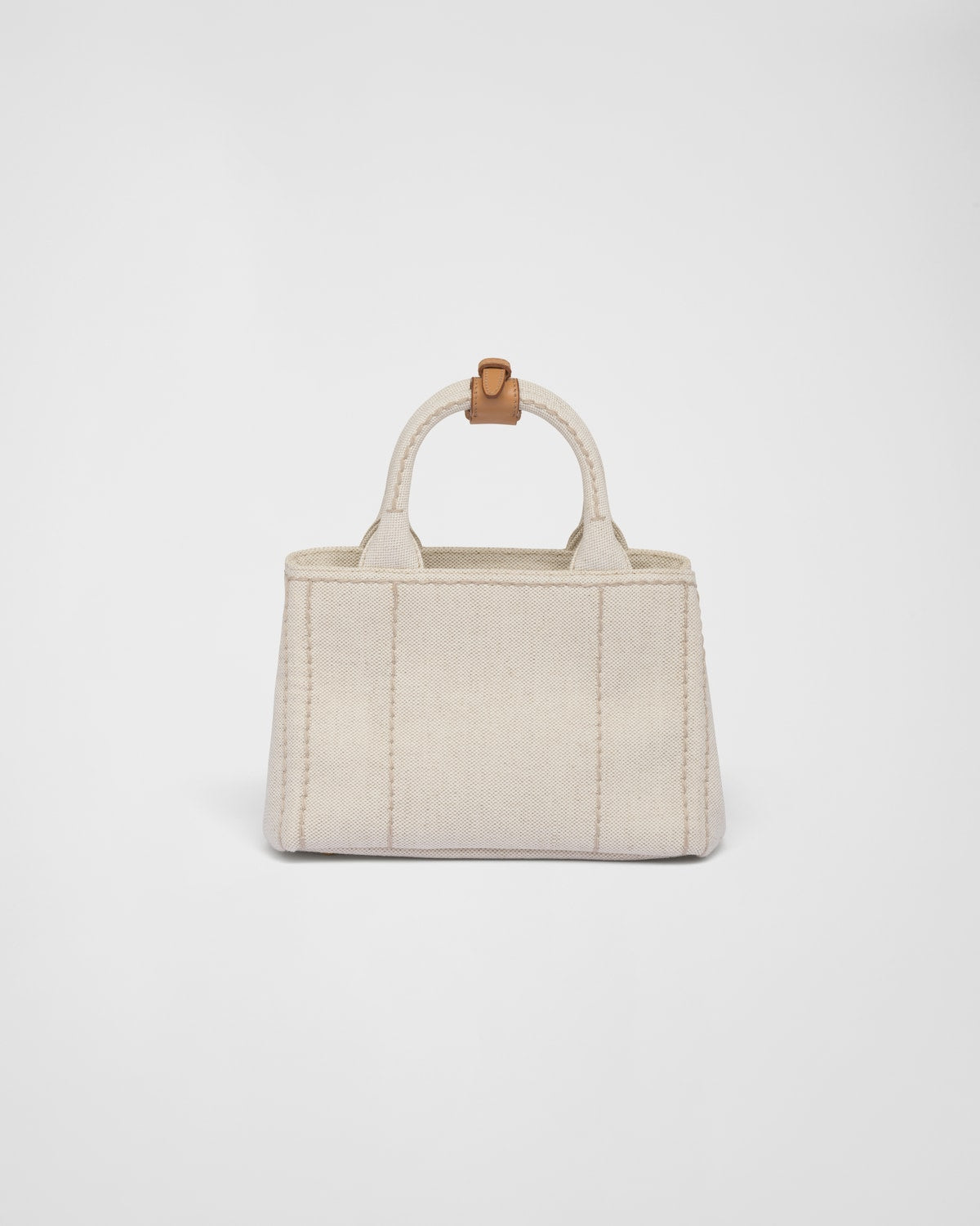 Prada Linen Blend Mini Handbag (日本限定)