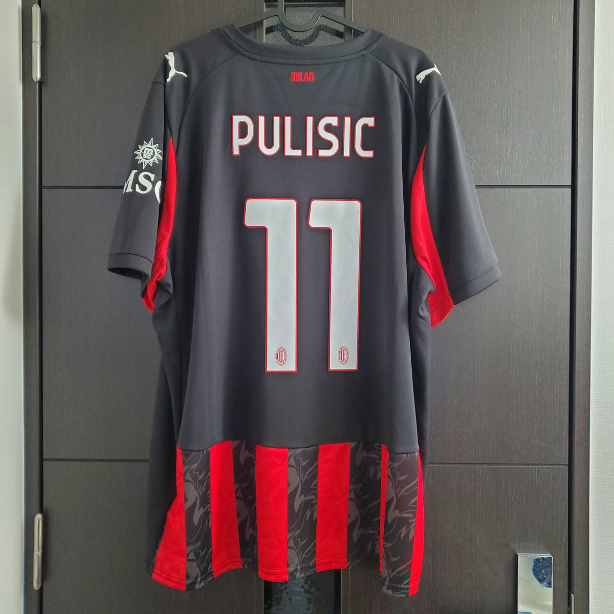 (日本現貨) 2025/26 AC米蘭主場球迷版波衫連原裝字 #11 Pulisic