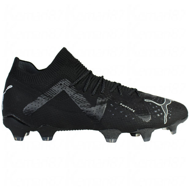 PUMA Future Ultimate FG/AG (Long Pile) Black x Red