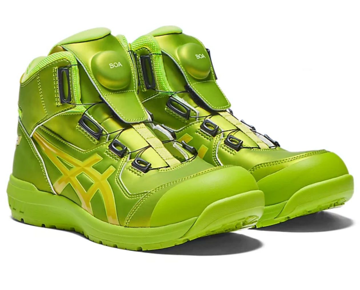 WINJOB CP304 BOA GLEAM 螢光綠限量版安全鞋