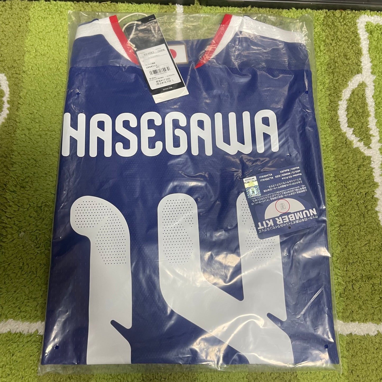 日本代表2026主場童裝球迷版波衫