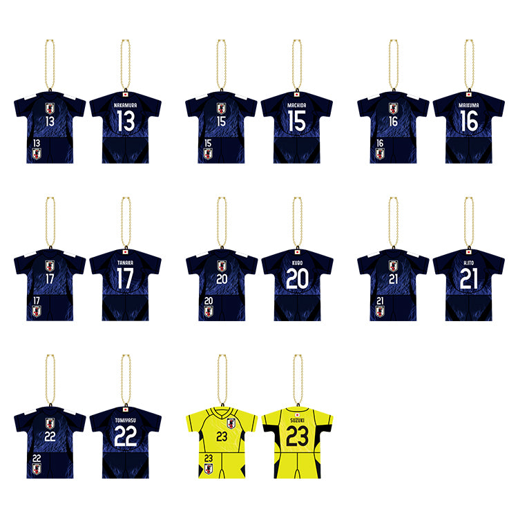 JFA 日本代表波衫型Cushion鎖匙扣