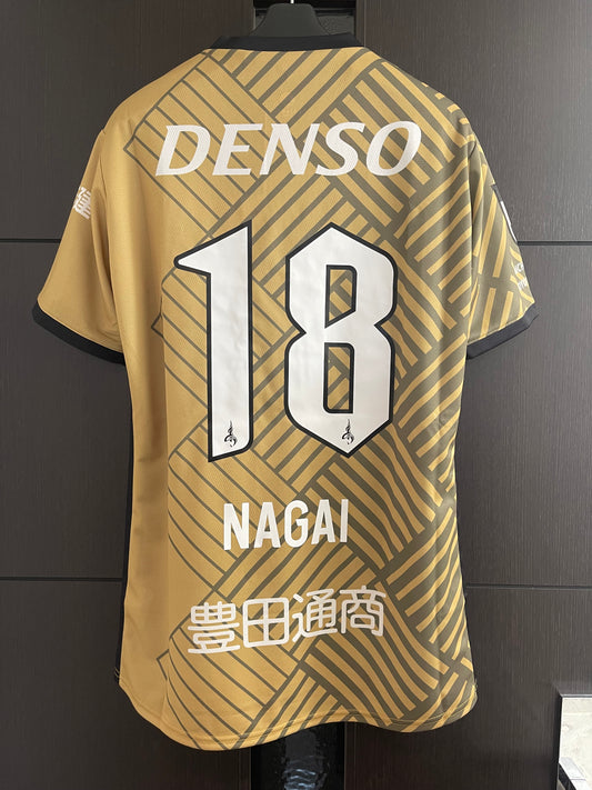 (日本現貨) 2025 名古屋八鯨夏天限定落場版波衫連字 #18 永井謙佑