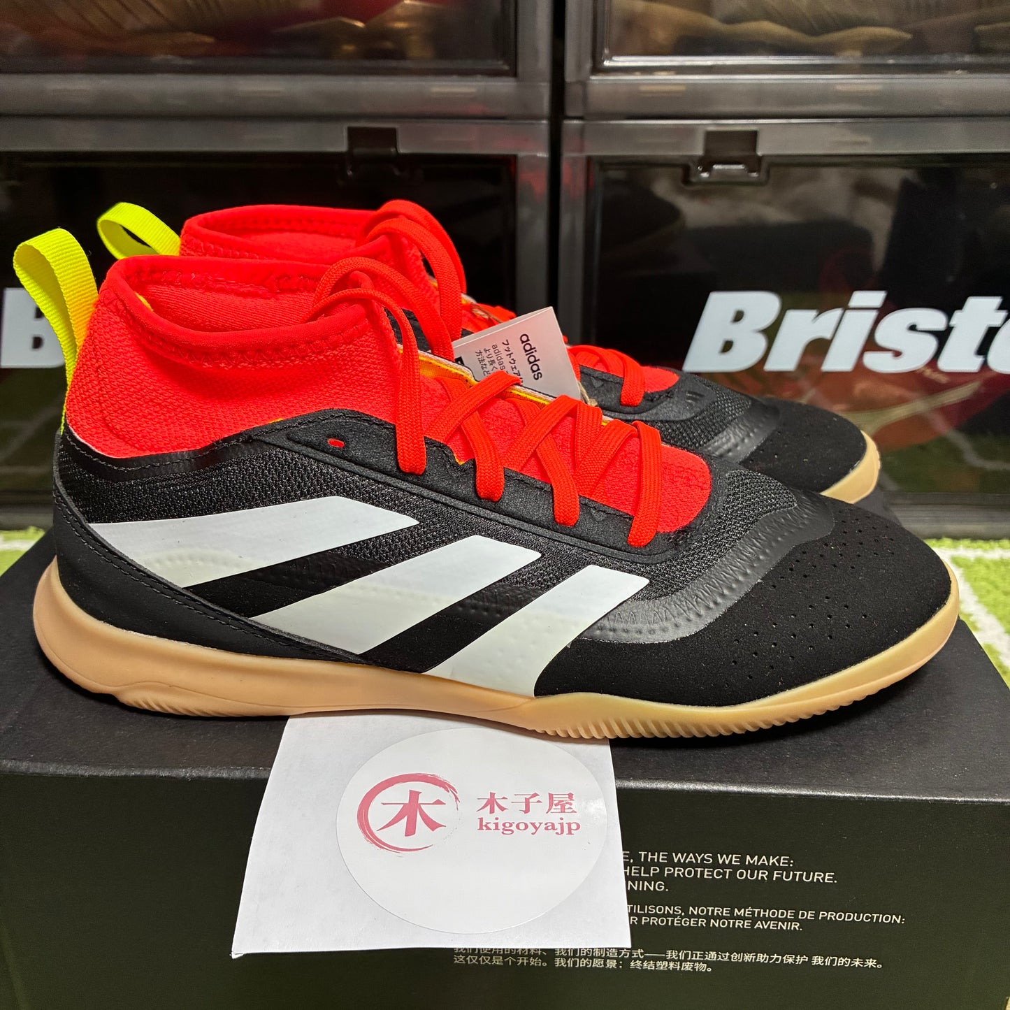 (日本現貨) Predator League Sock IN Junior 童裝平底