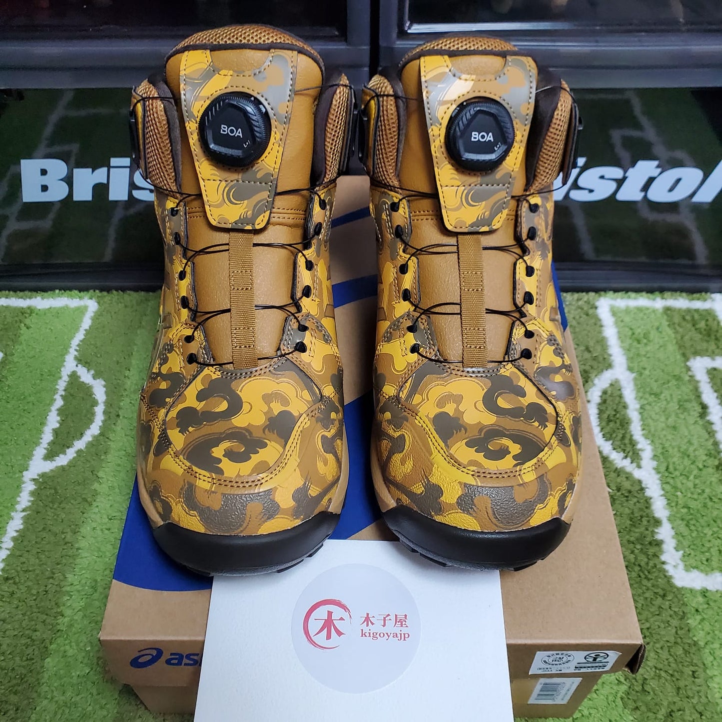 (特別版) Asics WINJOB CP314 BOA Nagare 高筒安全鞋