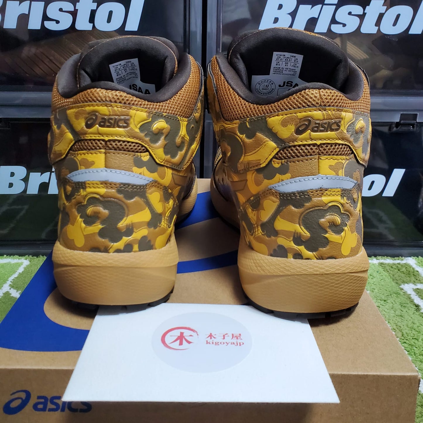 (特別版) Asics WINJOB CP314 BOA Nagare 高筒安全鞋