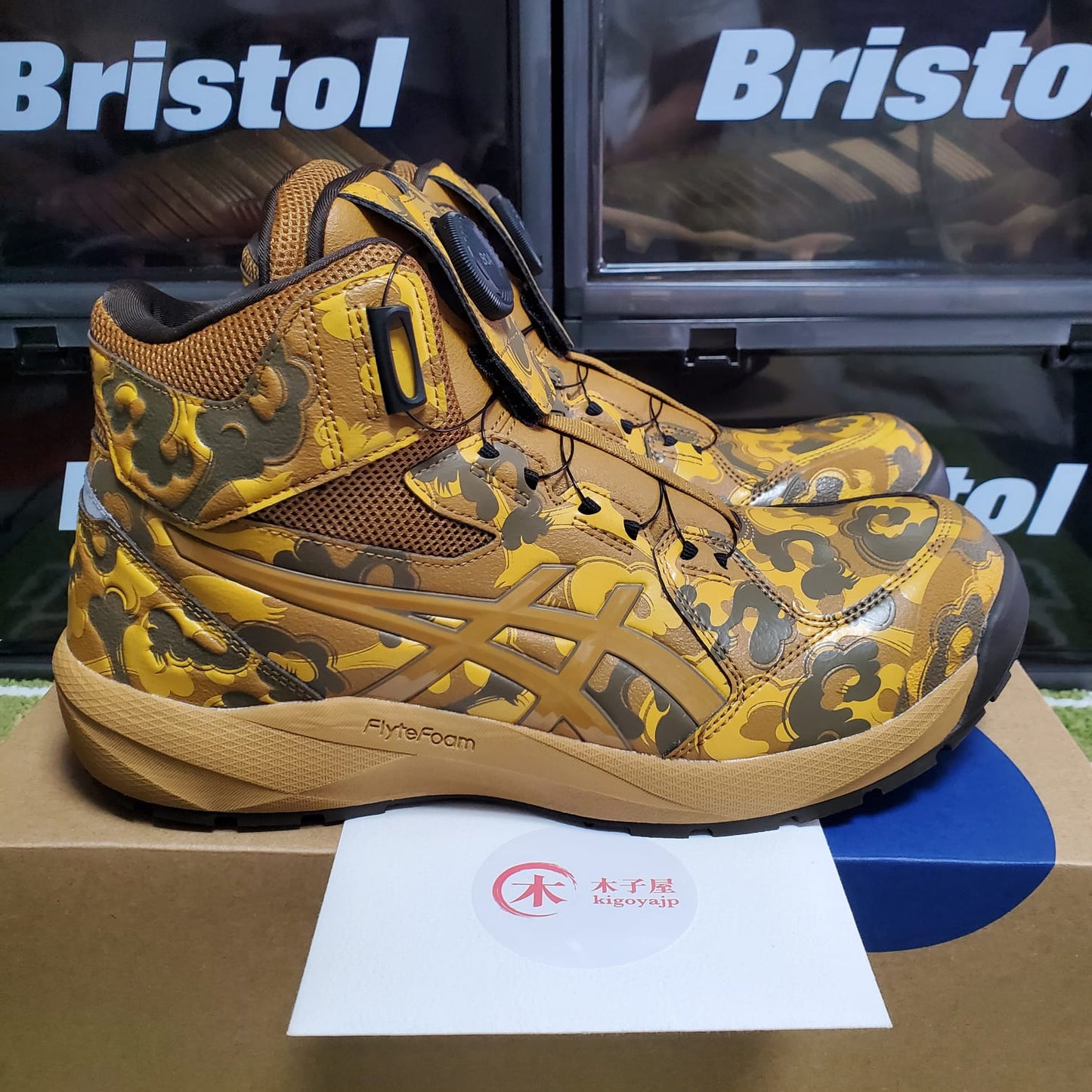 (特別版) Asics WINJOB CP314 BOA Nagare 高筒安全鞋