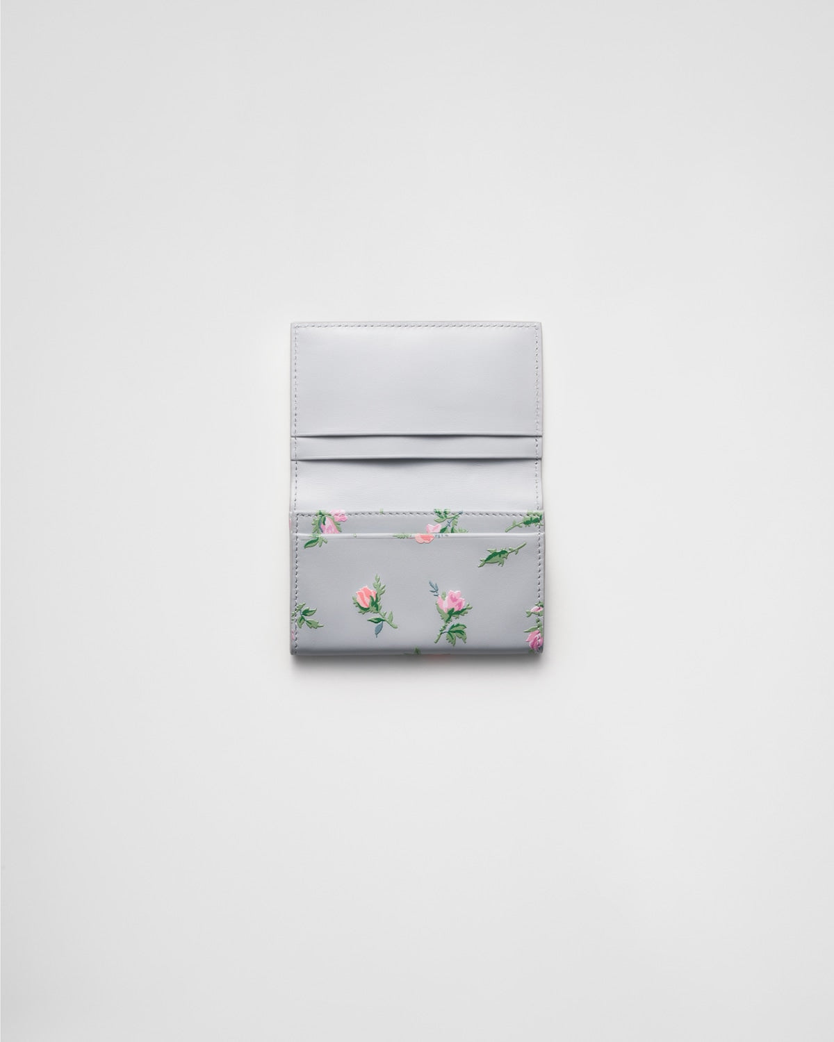 Prada 印花皮革卡片套 (日本限定)