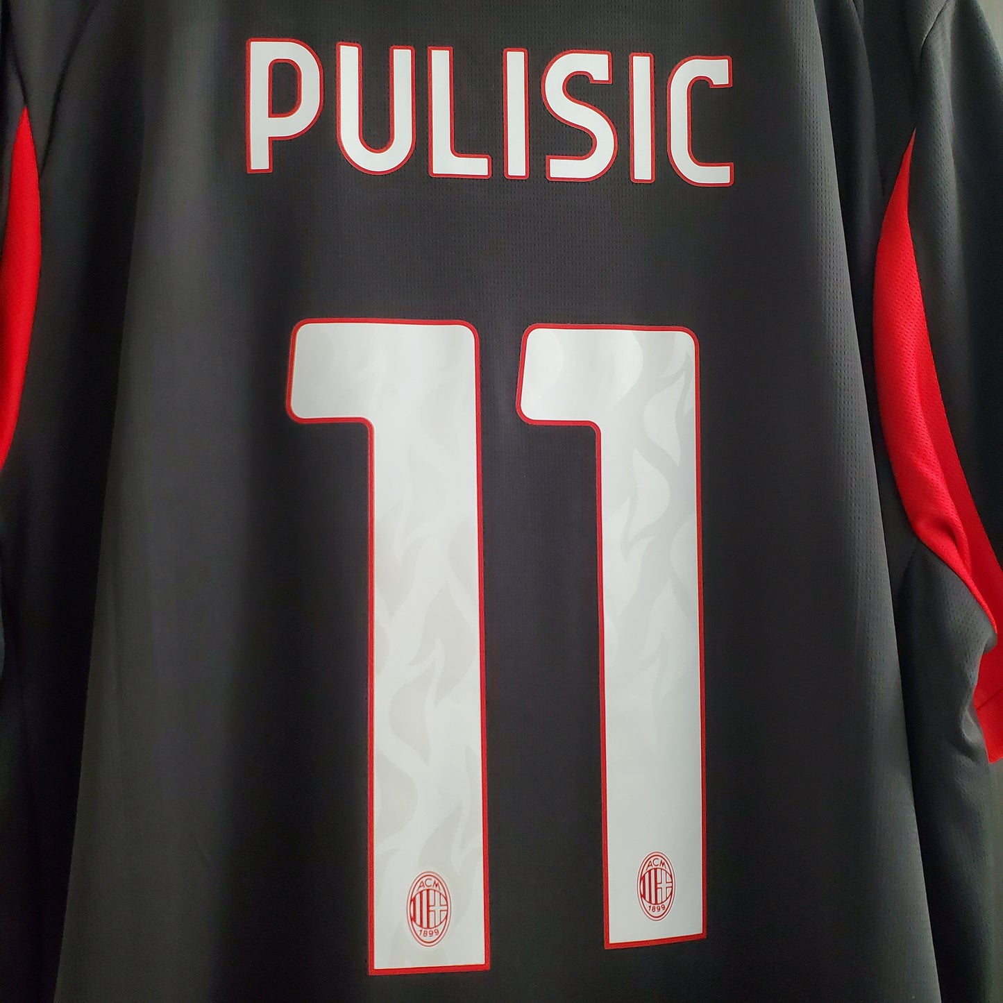 (日本現貨) 2025/26 AC米蘭主場球迷版波衫連原裝字 #11 Pulisic