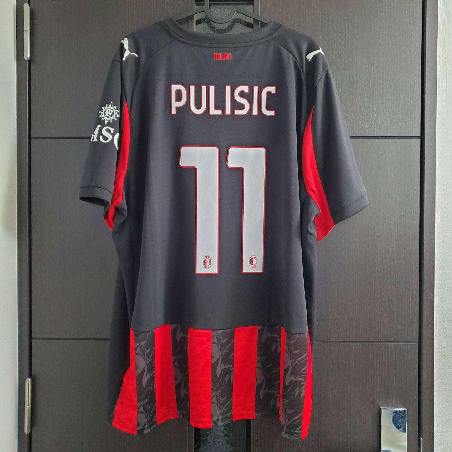 (日本現貨) 2025/26 AC米蘭主場球迷版波衫連原裝字 #11 Pulisic